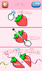 Perfect Cut: a 50/50 Puzzle