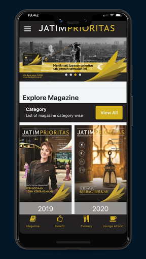 Android application e-Jatim Prioritas screenshort