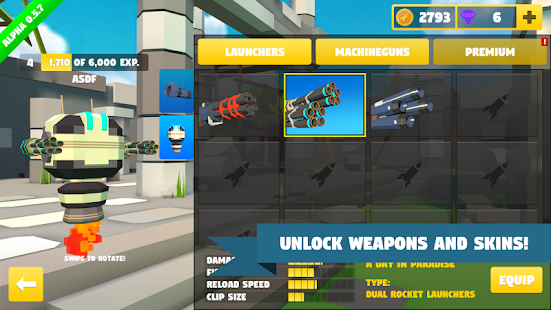 Rocket Shock 3D - Beta Screenshot