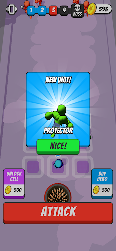 Merge Heroes Screen 2