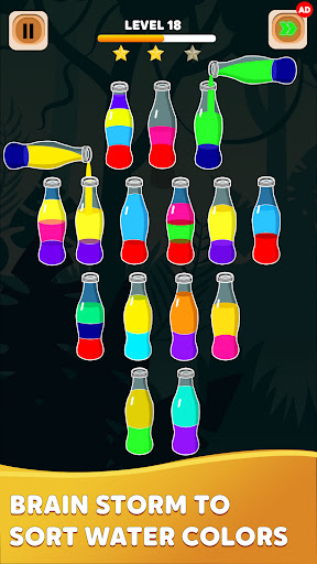 Water Color Sorting Game 3D Screenshot 2