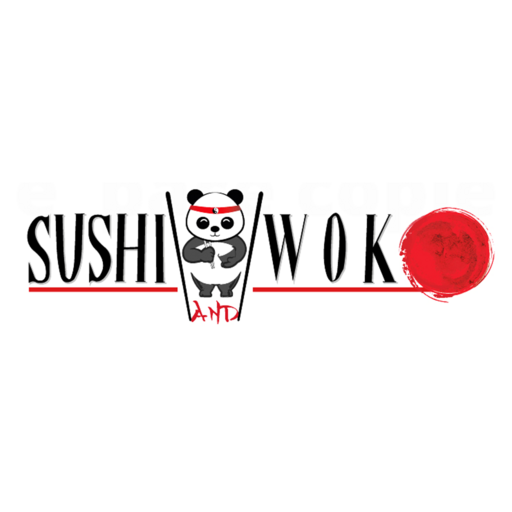 Sushi and Wok logo