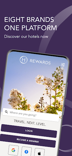Android application H Rewards: Book a hotel stay screenshort