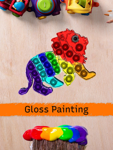 Pop-It Antistress 3D Color&Pop Screen 2