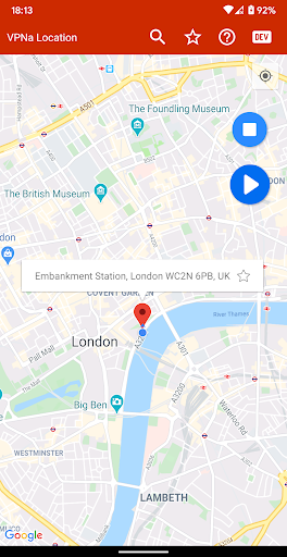 VPNa - Fake GPS Location Go Screen 3