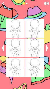 Doll Coloring Game for girls Varies with device APK screenshots 8