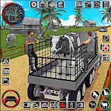 Farm Animal Cargo Truck Games icon