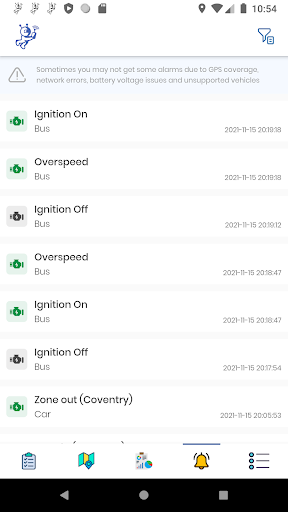 Android application GeoGps screenshort