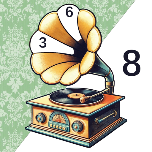 Nostalgia Color by number game logo