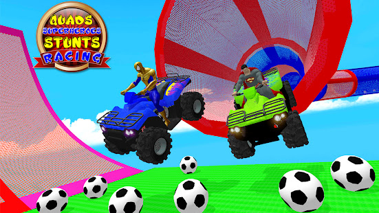 Quads Superheroes Stunts Racing 1.14 APK screenshots 19