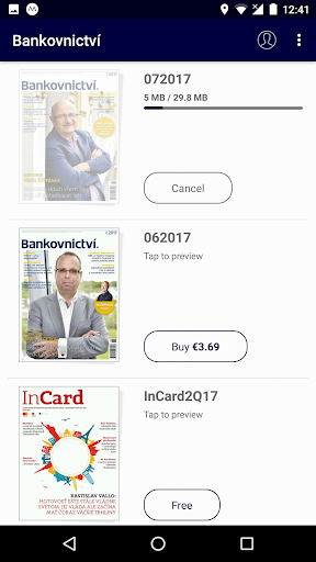 Časopis Bankovnictví Screen 2