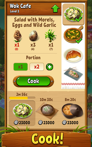 Forest Bounty — collect & cook 7