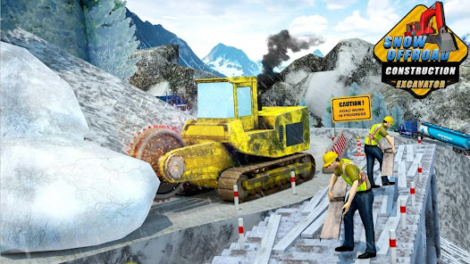 Snow Offroad Construction Game  screenshots 2
