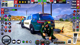 Police Car simulator Cop Games - Screenshot 1