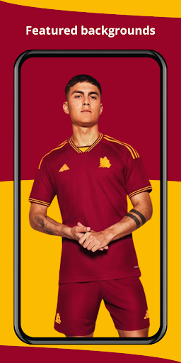 Android application Paulo Dybala Roma Wallpaper screenshort
