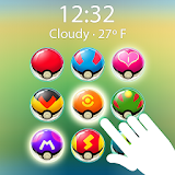 Bloqueo de pantalla Pokeballs icon