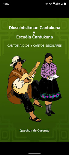 Android application Cancionero Corongo screenshort