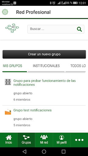 Red Profesional Screen 3