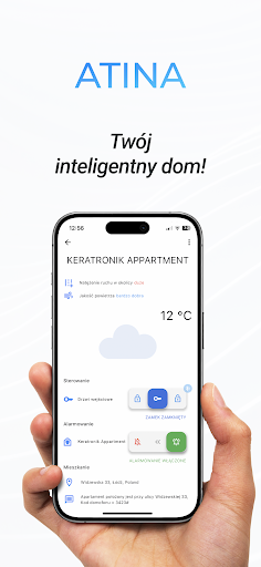 Android application Atina screenshort