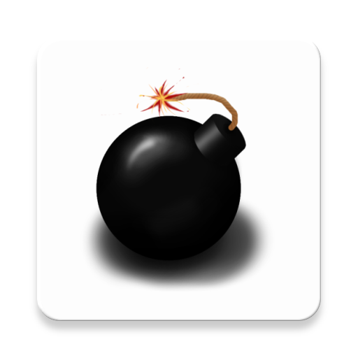 Random timer - tick tock bomb logo