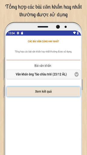 Android application Văn cúng tổng hợp screenshort
