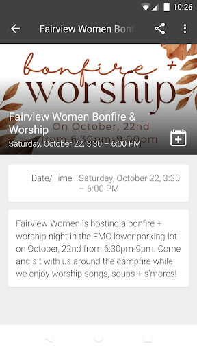 Fairview Missionary Church Screen 2