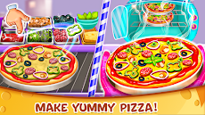 Pizza Maker Cooking Kids Gamesのおすすめ画像1