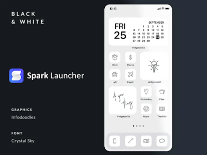 Spark Launcher PRO - OS 14 Launcher Ekran görüntüsü