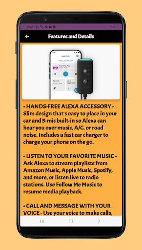 echo car guide Screen 2