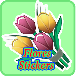 Captura 9 Stickers de Flores Animados pa android