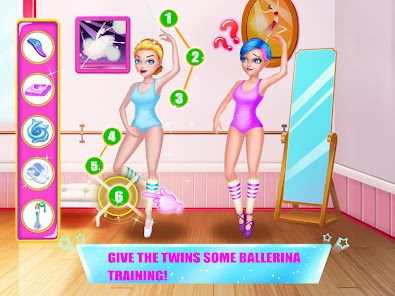 Captura de Pantalla 2 Twin Sisters Ballerina: Dance, android