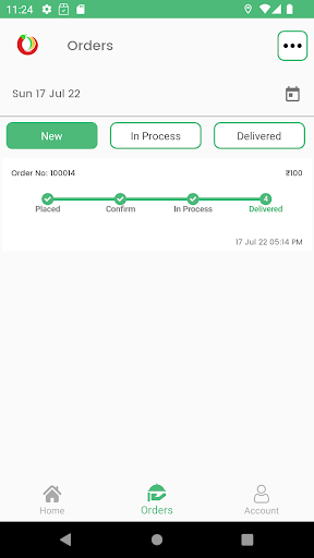 Foodsy India - Delivery Screen 2