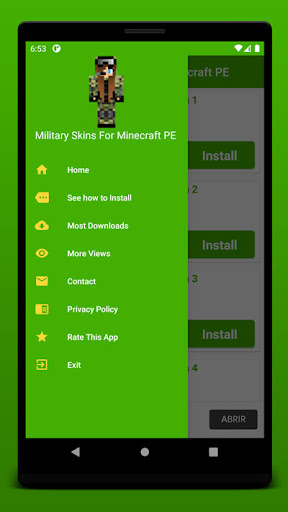 Military Skins For Minecraft PE
