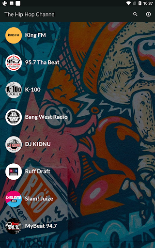 Android application The Hip Hop Channel - Radios screenshort