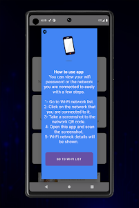 Wifi QR Code Scanner
