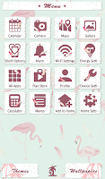 Cute Wallpaper Flamingos Theme