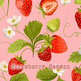 Strawberry Season Theme +HOME icon