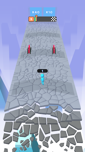 Android application Fall Run 3D screenshort