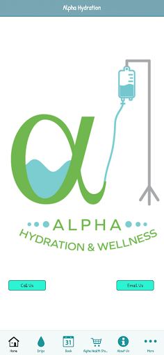 Android application Alpha Hydration screenshort