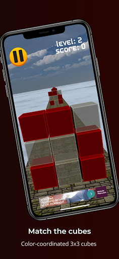 Cube On Track - Color Cube Screen 3