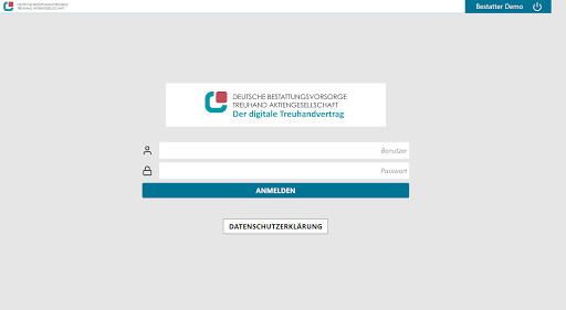 Digitaler Treuhandvertrag Screen 3