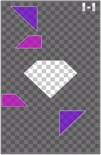 Tangram puzzle Screen 3