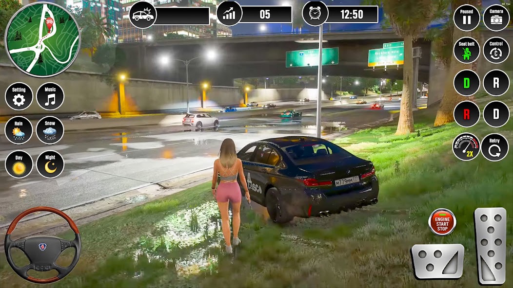 Real Car Parking Driving Game MOD APK screenshot