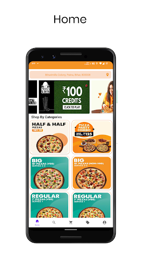 Mojo Pizza Clone Screen 2