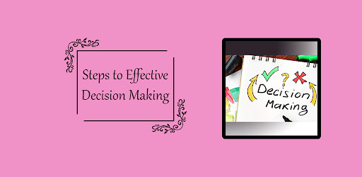 Android application Steps to Decision Making screenshort