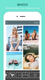Mixoo Collage - Photo Frame Layout & Pic Grid Screenshot