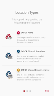 CO-OP ATM / Shared Branch Loca Screenshot