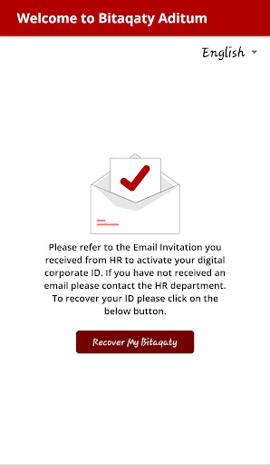 Android application Aditum - Bitaqaty screenshort