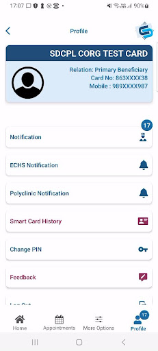 ECHS Beneficiaries App screenshot 12