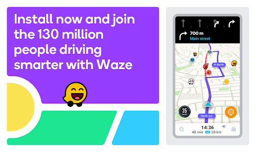 Waze - GPS, Maps, Traffic Alerts & Live Navigation 4.76.5.0 screenshots 7
